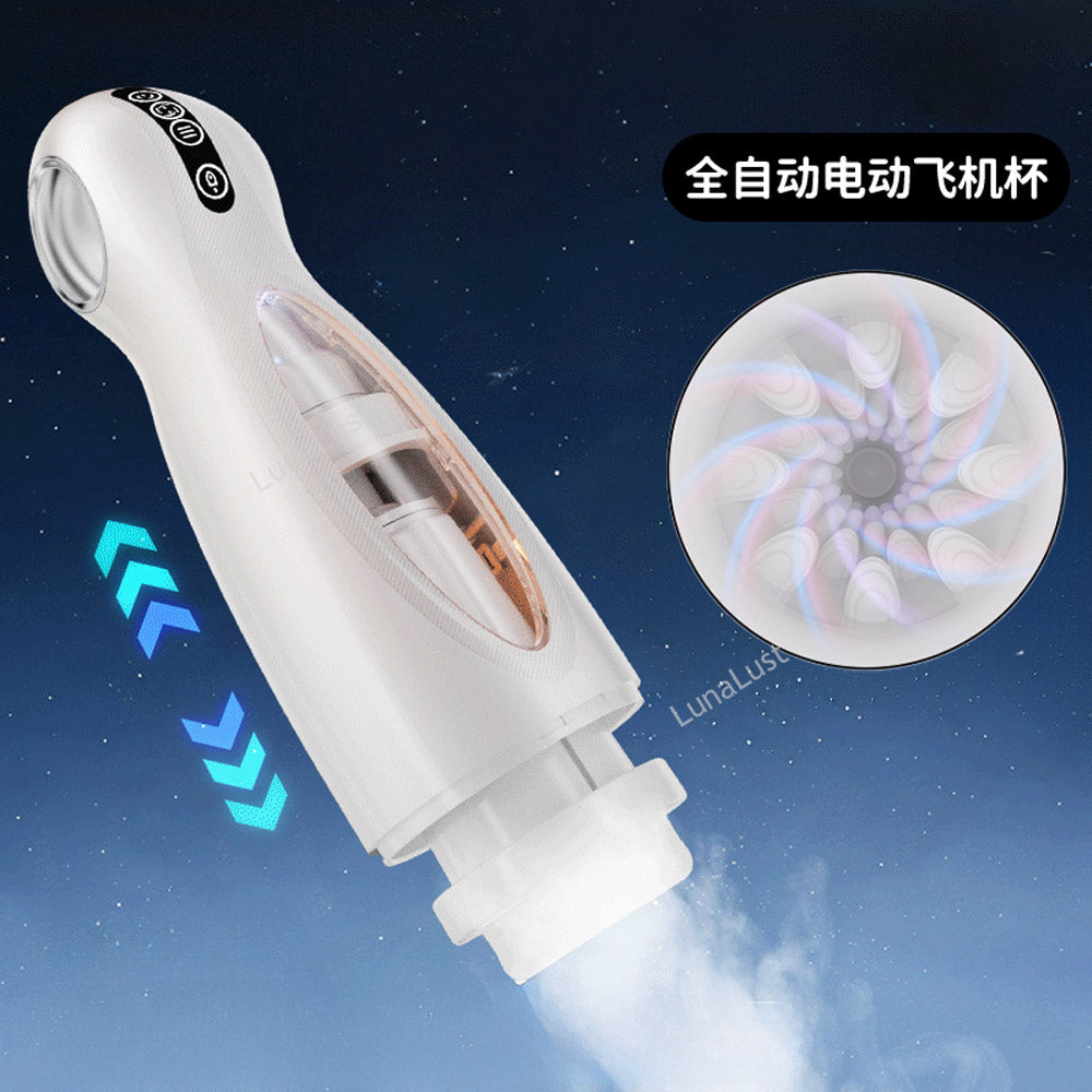 Automatic Rotating Telescopic Male Masturbator
