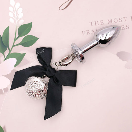 Rose Bell Bow Anal Plug
