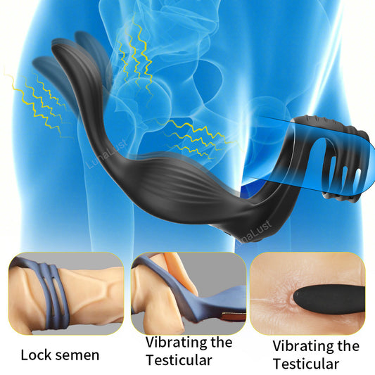 Prostate Massager with Cock Ring