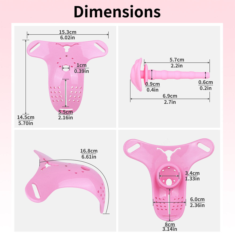 Sissy chastity cage