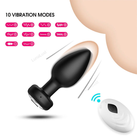 Remote Control Vibrating Anal Plug