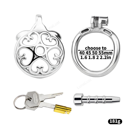 Flat Chastity Cage