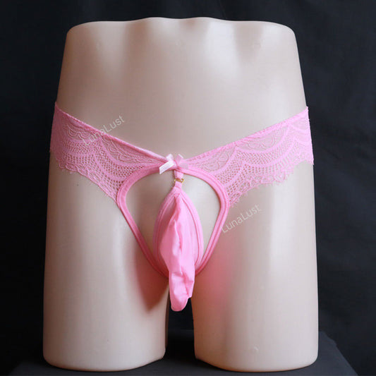 Men's Sexy Lace G-String
