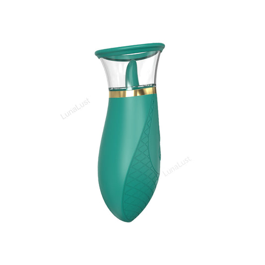 Nipple Suction & Tongue Licking Clitoral Vibrator