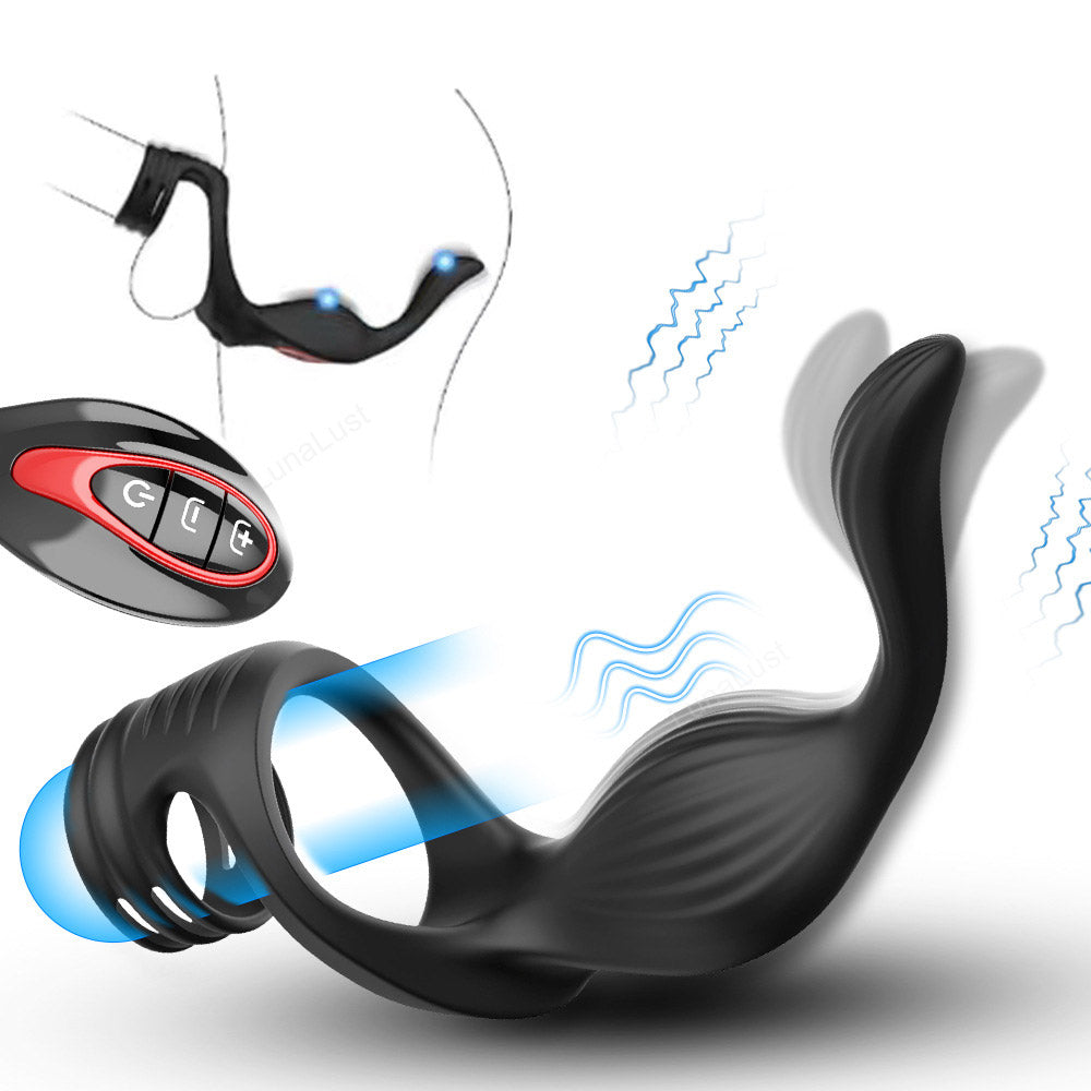 Prostate Massager with Cock Ring