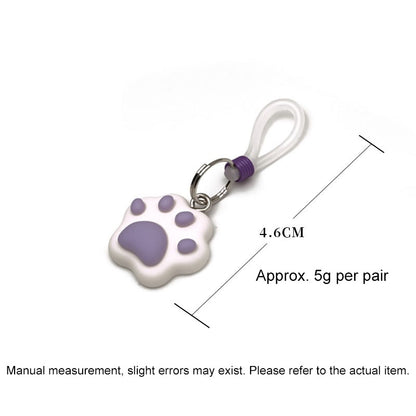 Cat Paw Charm Nipple Clamps