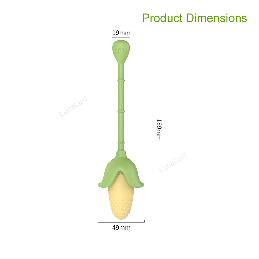 Corn-Shaped Bullet Vibrator