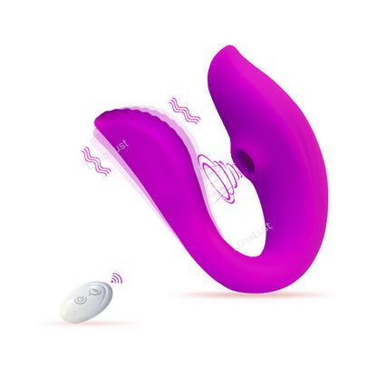 U-Shape Couples Vibrator – Remote Control