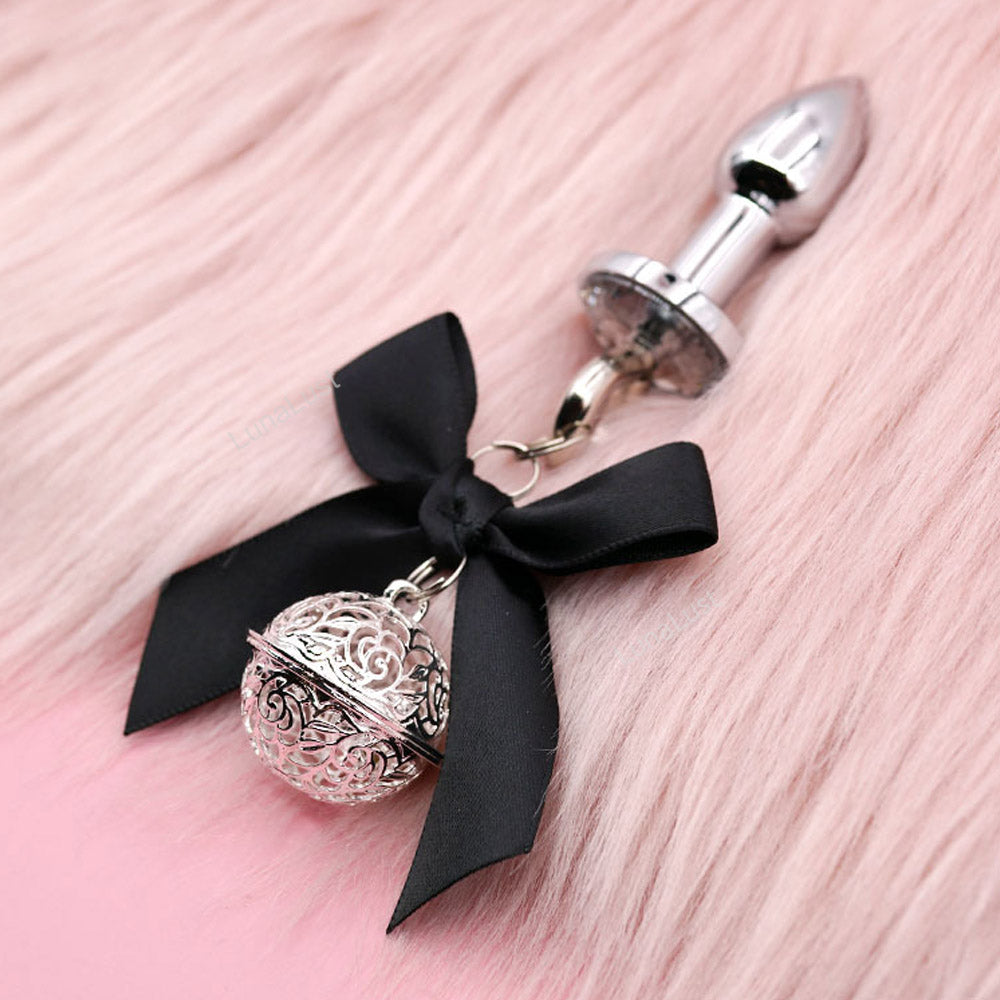 Rose Bell Bow Anal Plug