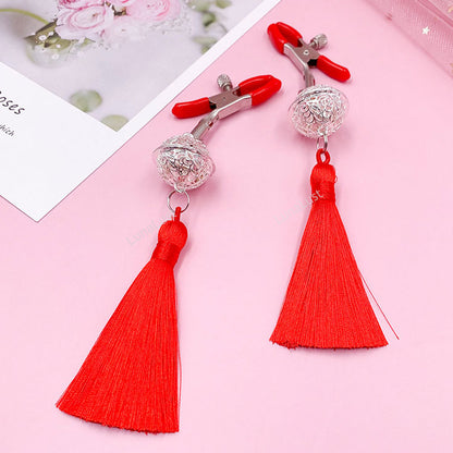 Tassel Bell Nipple Clamps