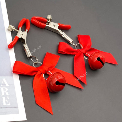 Bow Bell Nipple Clamps