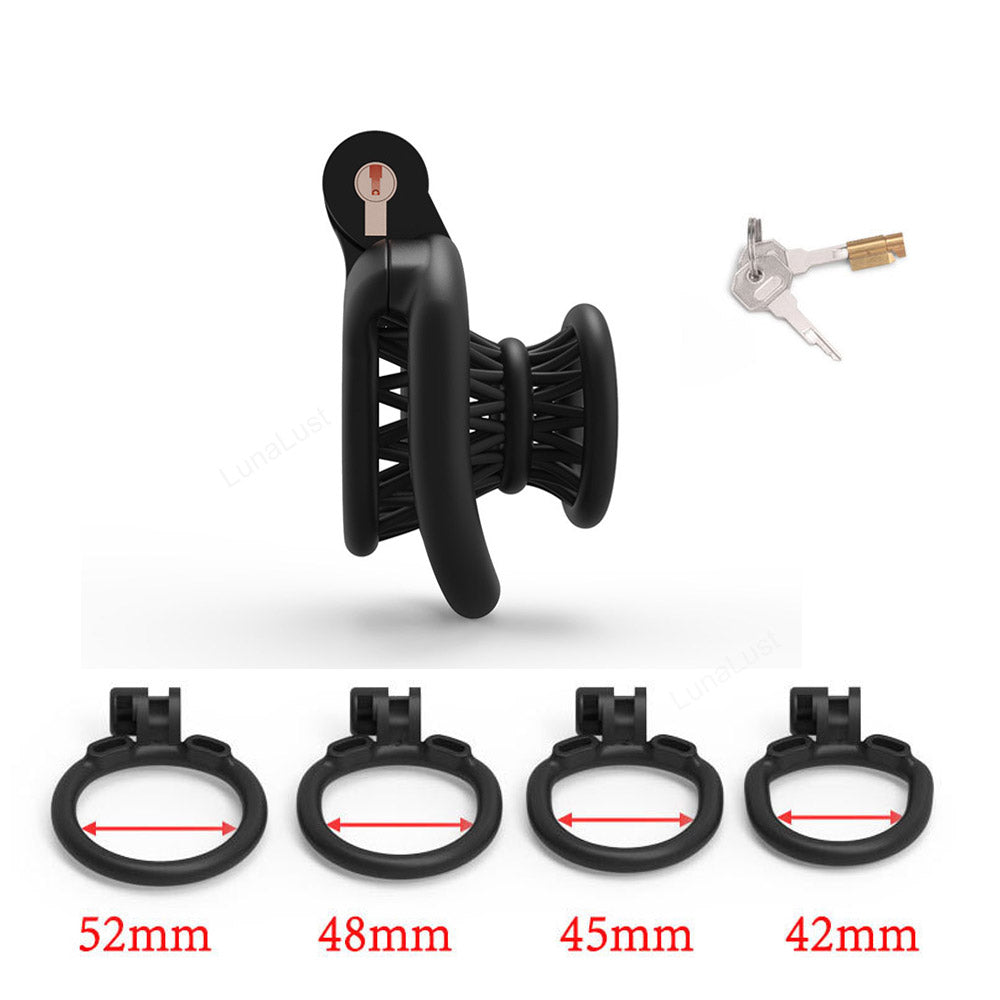 inverted chastity cage