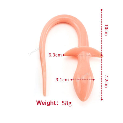 Puppy Tail Anal Plug – Silicone Pet Play Butt Plug