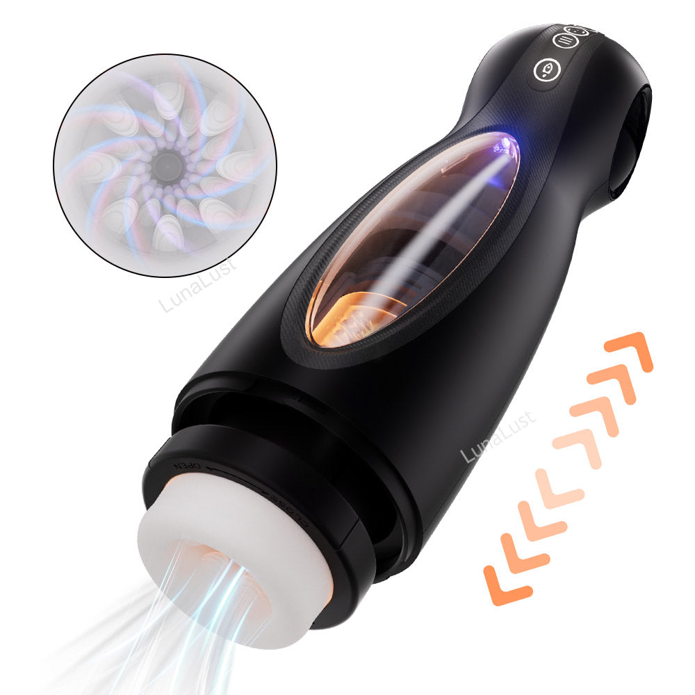Automatic Rotating Telescopic Male Masturbator