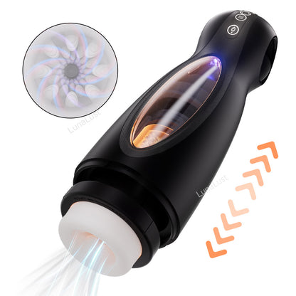 Automatic Rotating Telescopic Male Masturbator