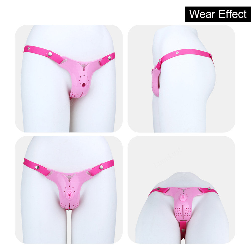 Sissy chastity cage