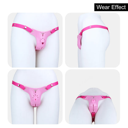 Sissy chastity cage