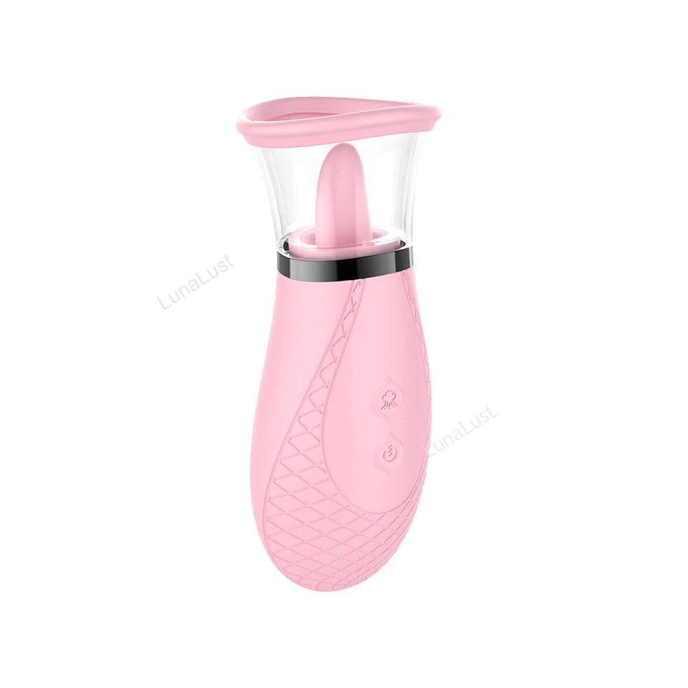 Nipple Suction & Tongue Licking Clitoral Vibrator