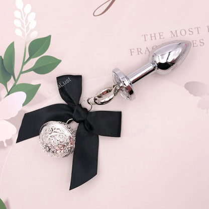 Rose Bell Bow Anal Plug