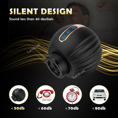 Automatic Telescopic Rotating Male Masturbator Cup