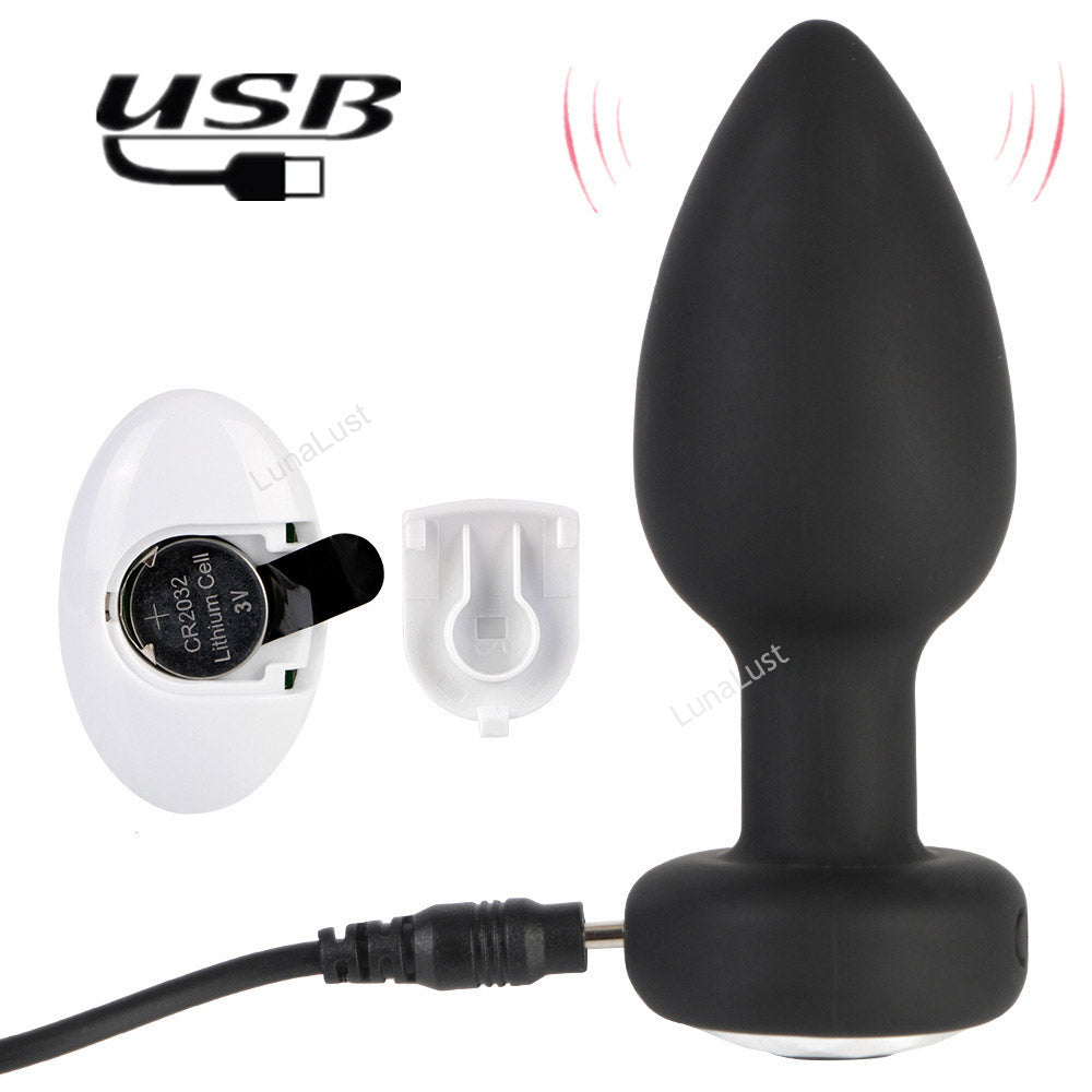 Remote Control Vibrating Anal Plug