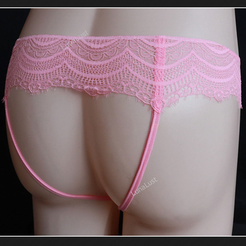 Men's Sexy Lace G-String