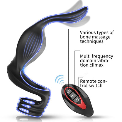 Prostate Massager with Cock Ring