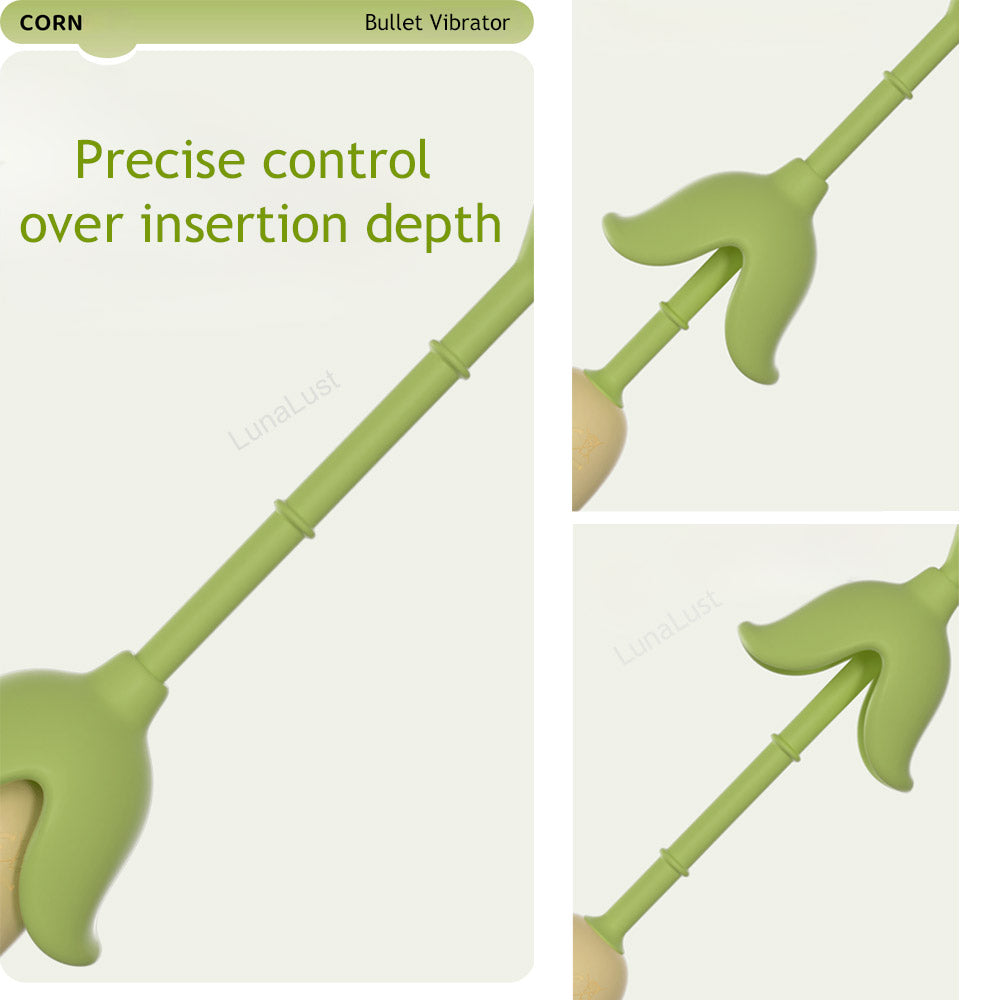Corn-Shaped Bullet Vibrator