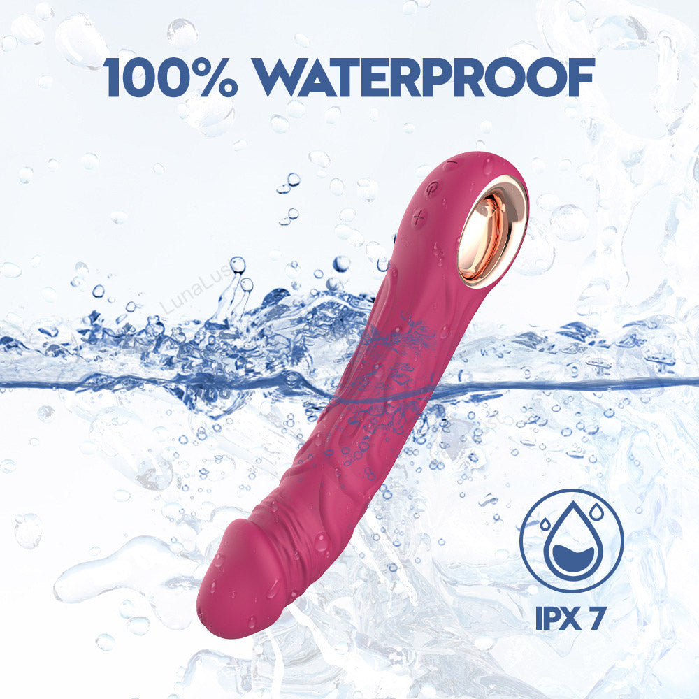 Realistic Dildo Vibrator – G-Spot Stimulator, IPX7 Waterproof