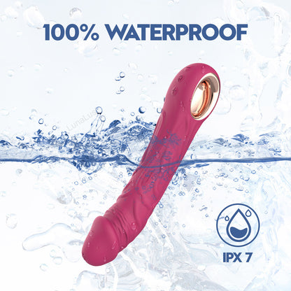 Realistic Dildo Vibrator – G-Spot Stimulator, IPX7 Waterproof