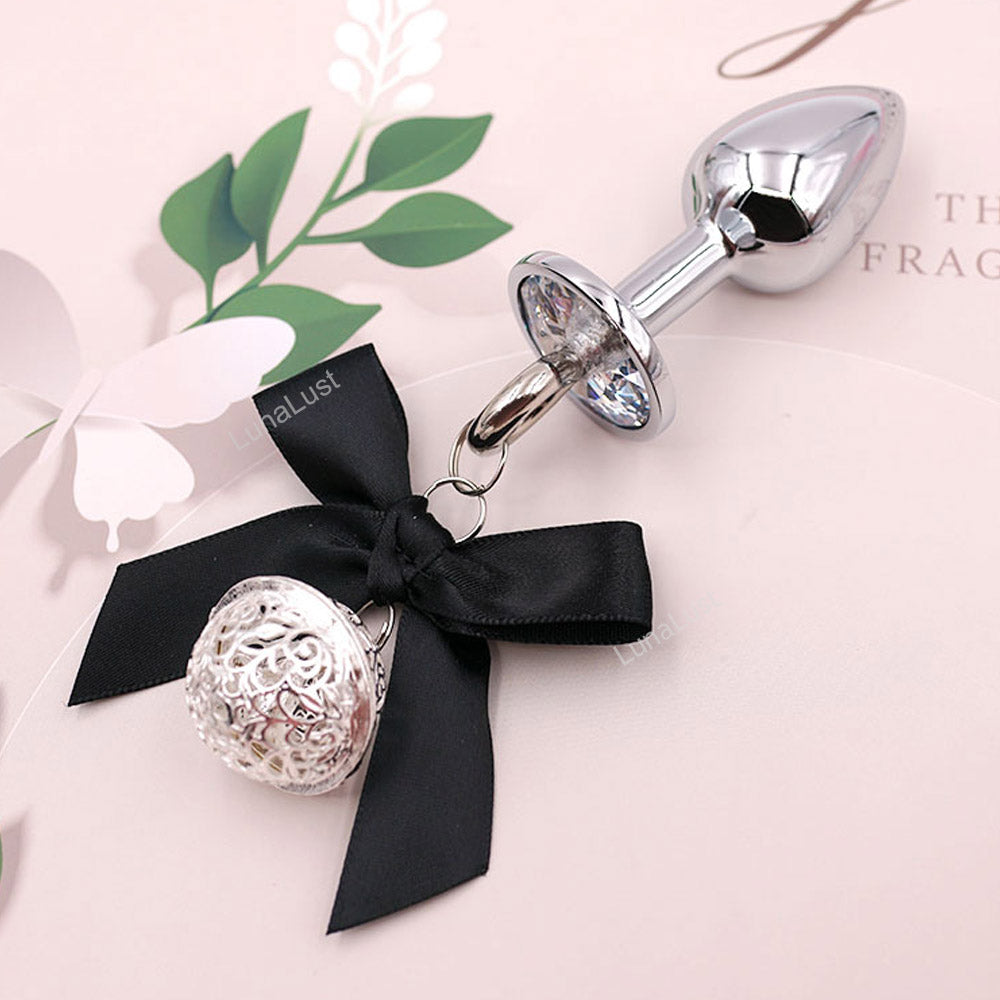 Rose Bell Bow Anal Plug
