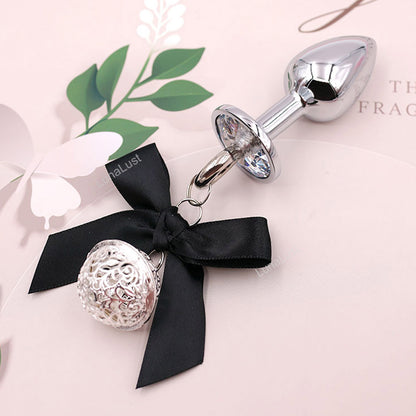Rose Bell Bow Anal Plug