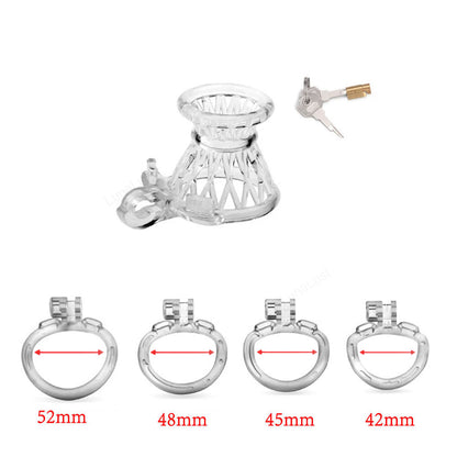 inverted chastity cage