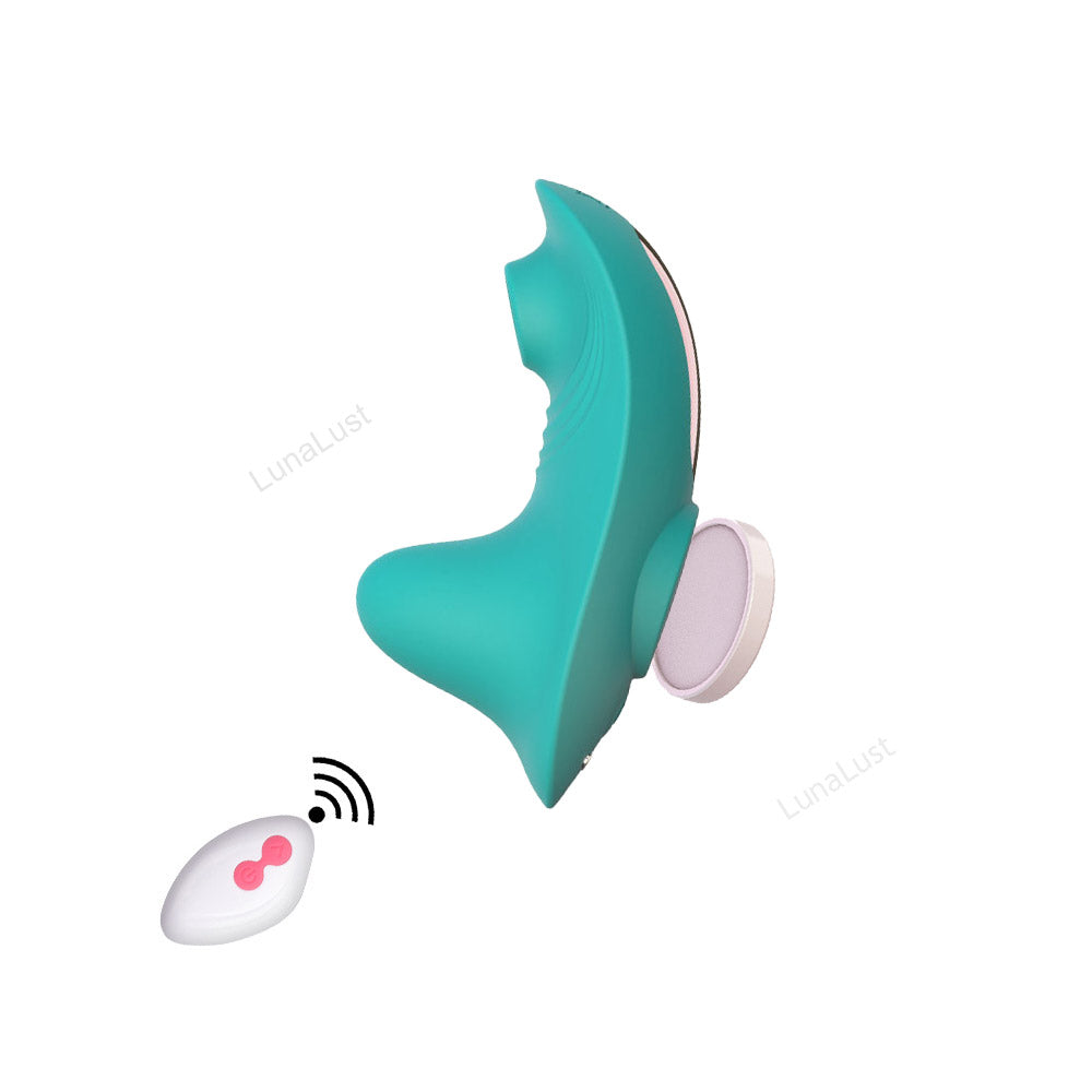 Wearable Butterfly Vibrator & Clitoral Sucker
