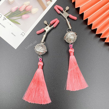 Tassel Bell Nipple Clamps