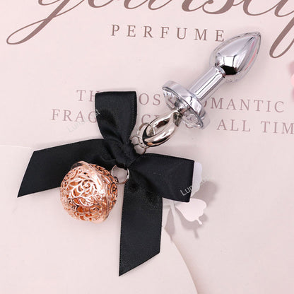 Rose Bell Bow Anal Plug