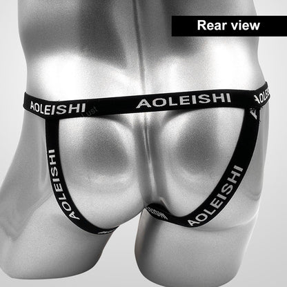 Men's Open Pouch Mesh G-String Jockstrap