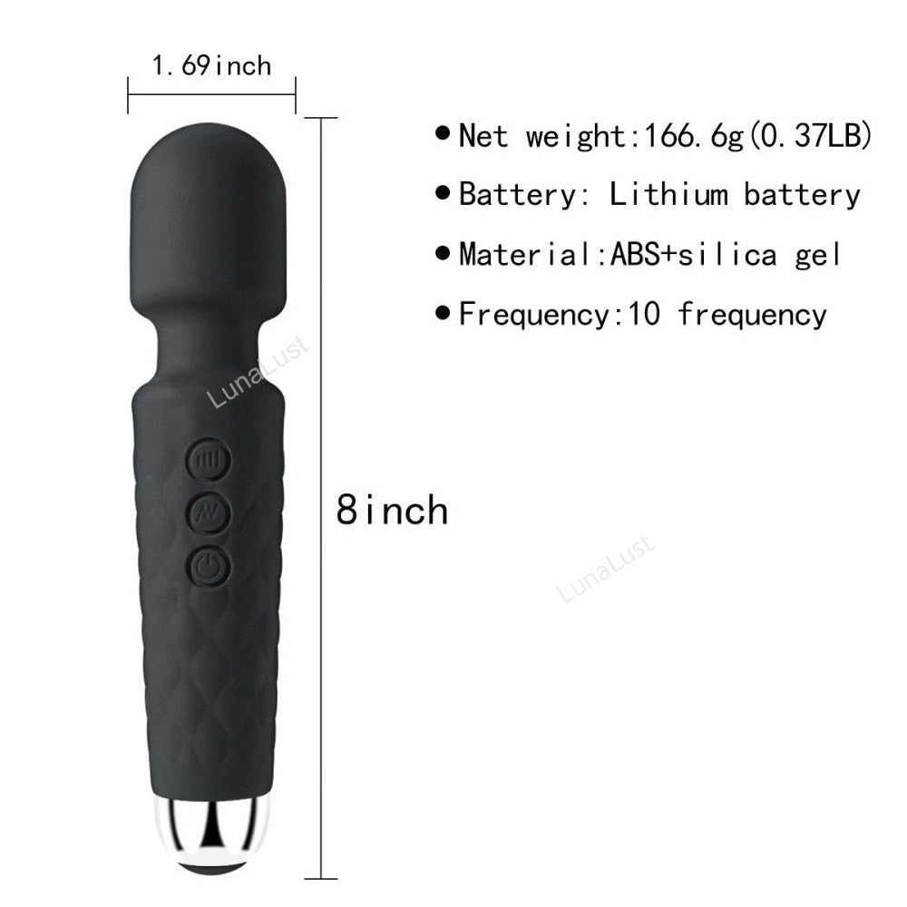 Personal Wand Massager Vibrator