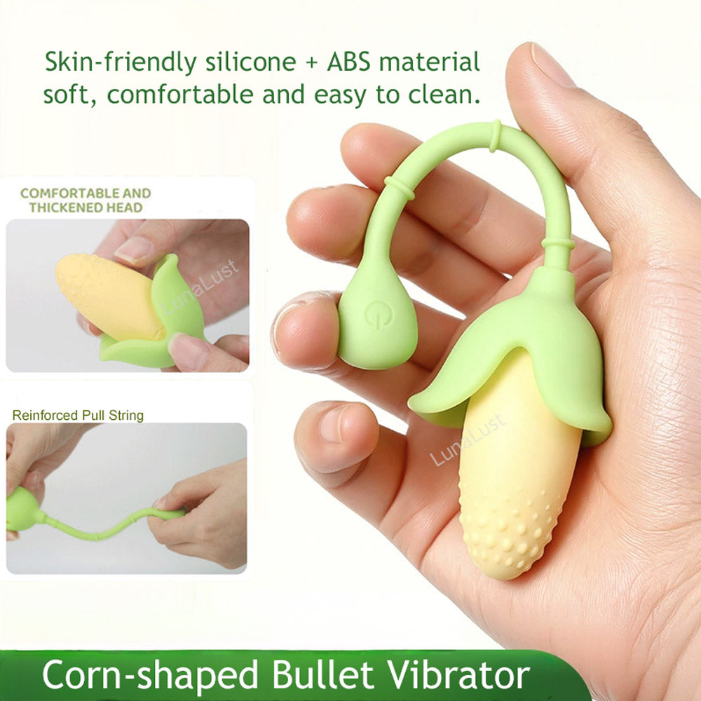 Corn-Shaped Bullet Vibrator