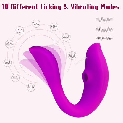 U-Shape Couples Vibrator – Remote Control