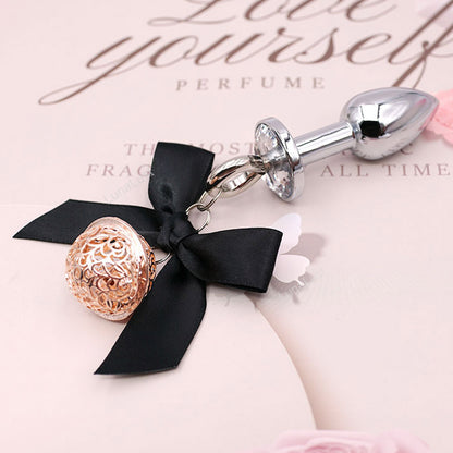 Rose Bell Bow Anal Plug