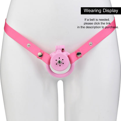 Flat Chastity Cage