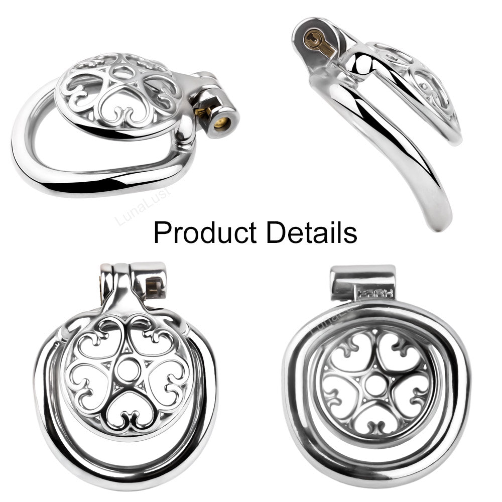 Flat Chastity Cage