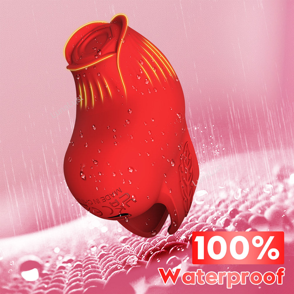 Rose Fingertip Vibrator – 10-Mode Clitoral Stimulator