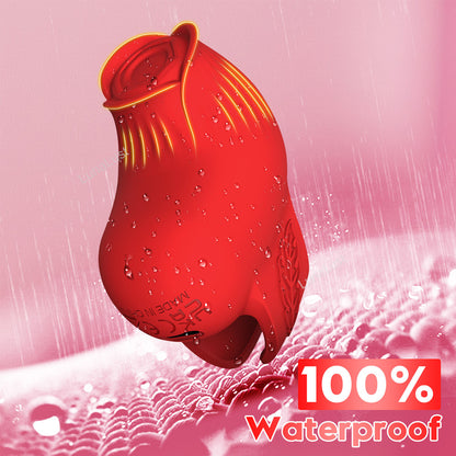 Rose Fingertip Vibrator – 10-Mode Clitoral Stimulator