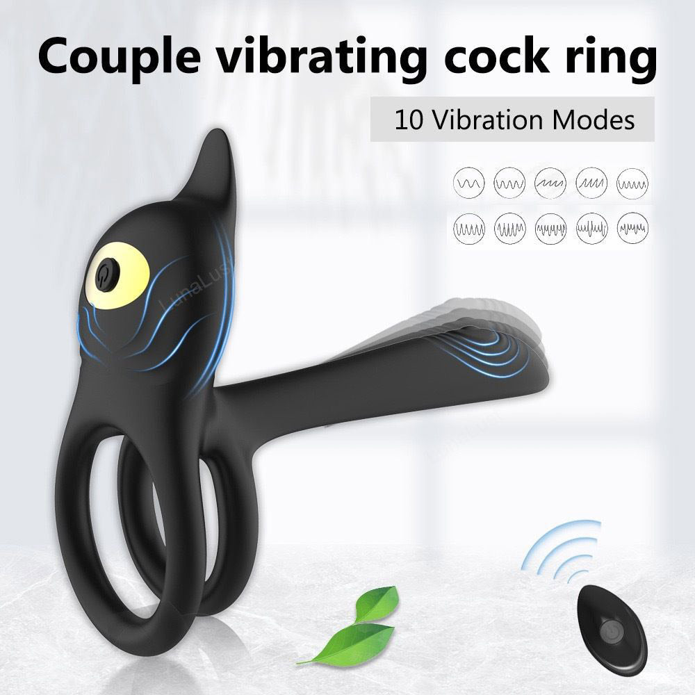 couple vibrating cock ring