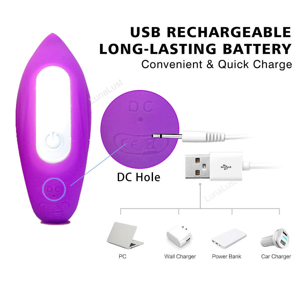 U-Shape Couples Vibrator – Remote Control