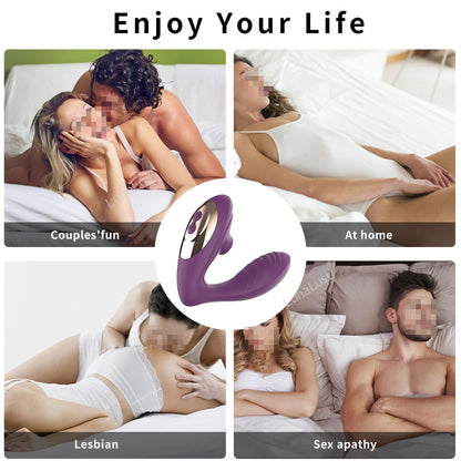Dual Stimulation G-Spot Vibrator & Clitoral Suction