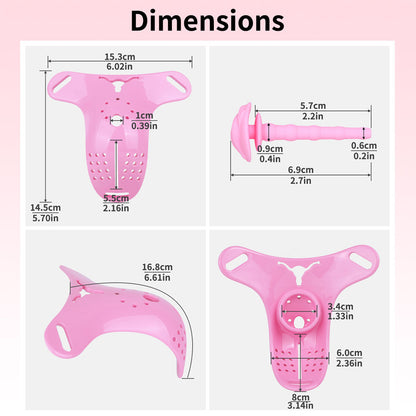 Sissy chastity cage