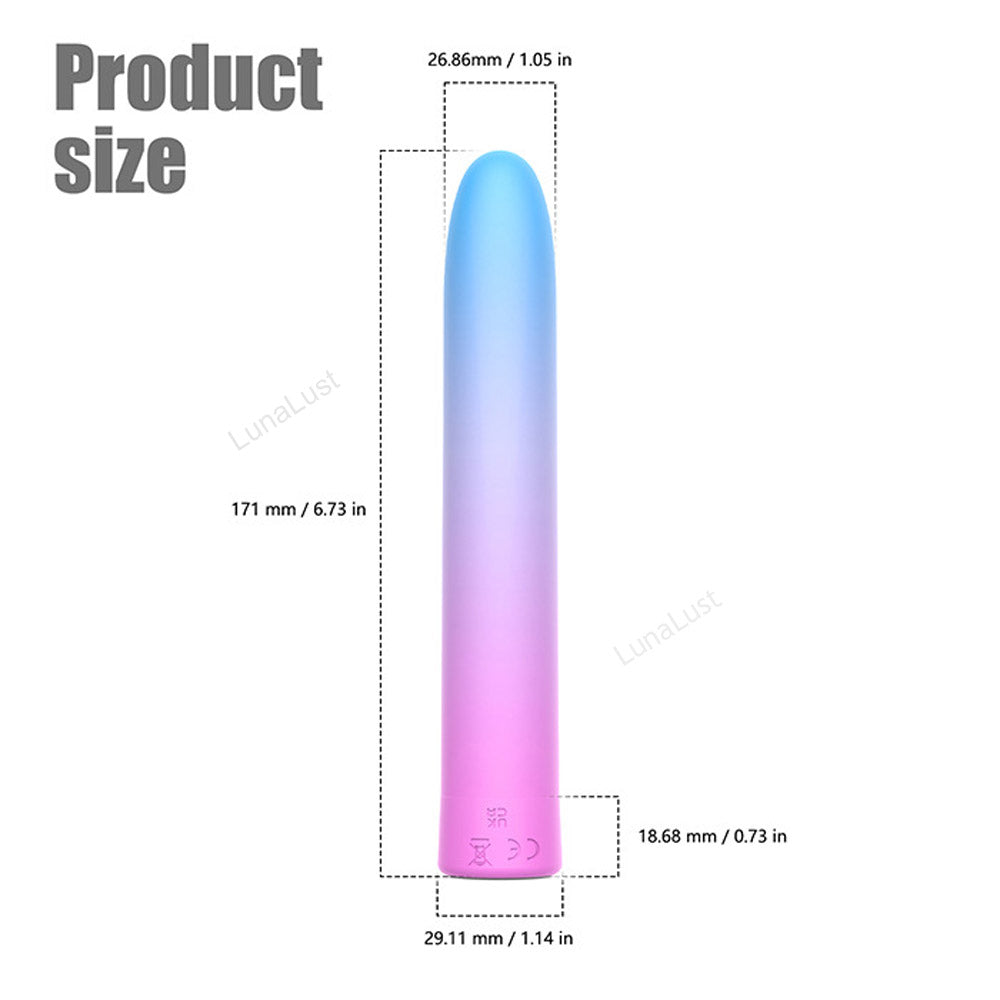 Gradient Ombre Bullet Vibrator